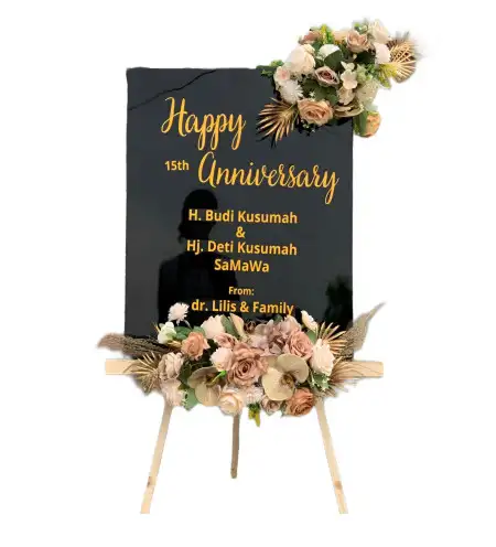 Papan Bunga Akrilik Seluma